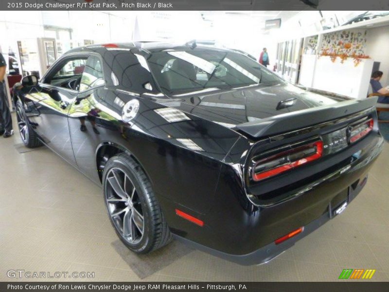 Pitch Black / Black 2015 Dodge Challenger R/T Scat Pack