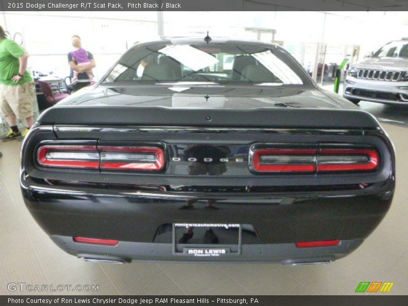 Pitch Black / Black 2015 Dodge Challenger R/T Scat Pack