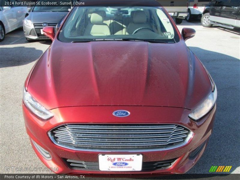 Sunset / Dune 2014 Ford Fusion SE EcoBoost
