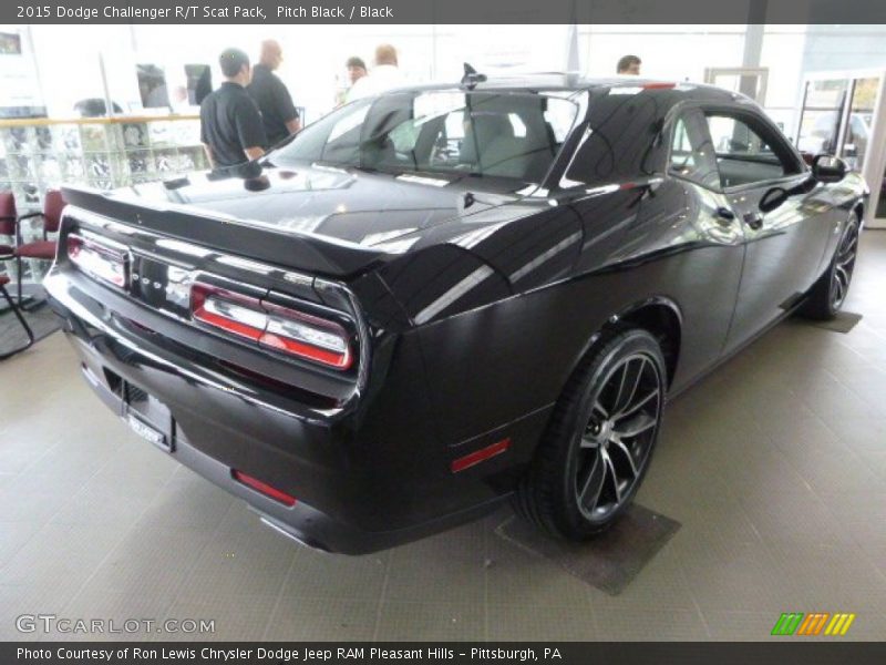 Pitch Black / Black 2015 Dodge Challenger R/T Scat Pack