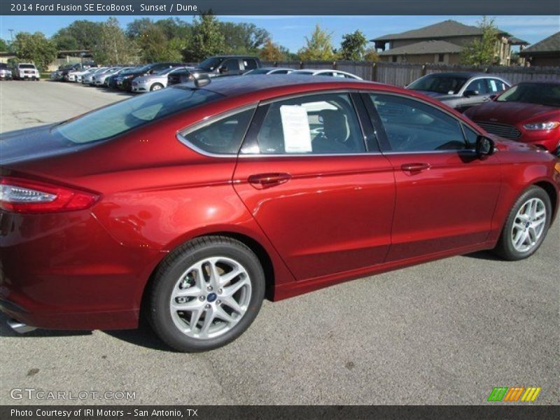 Sunset / Dune 2014 Ford Fusion SE EcoBoost