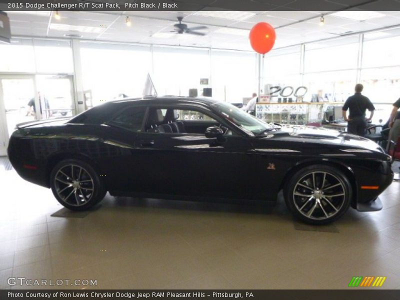 Pitch Black / Black 2015 Dodge Challenger R/T Scat Pack