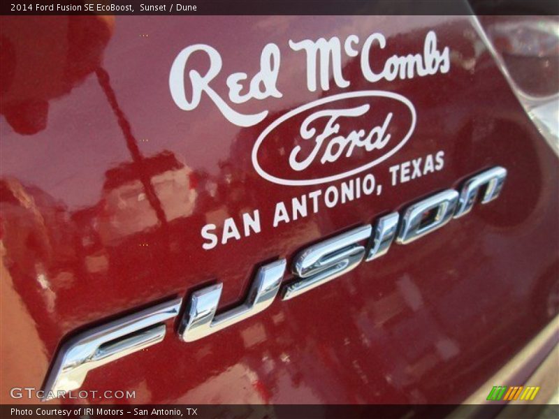 Sunset / Dune 2014 Ford Fusion SE EcoBoost