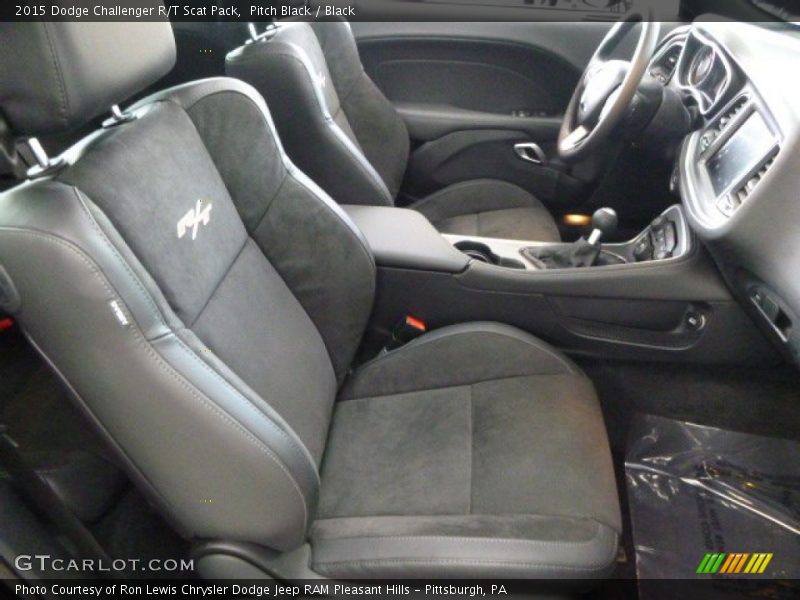 Front Seat of 2015 Challenger R/T Scat Pack