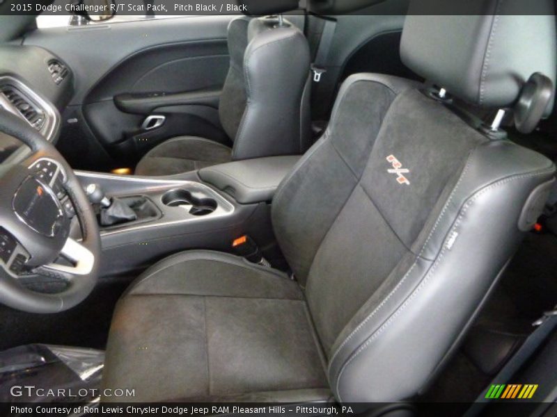 Front Seat of 2015 Challenger R/T Scat Pack