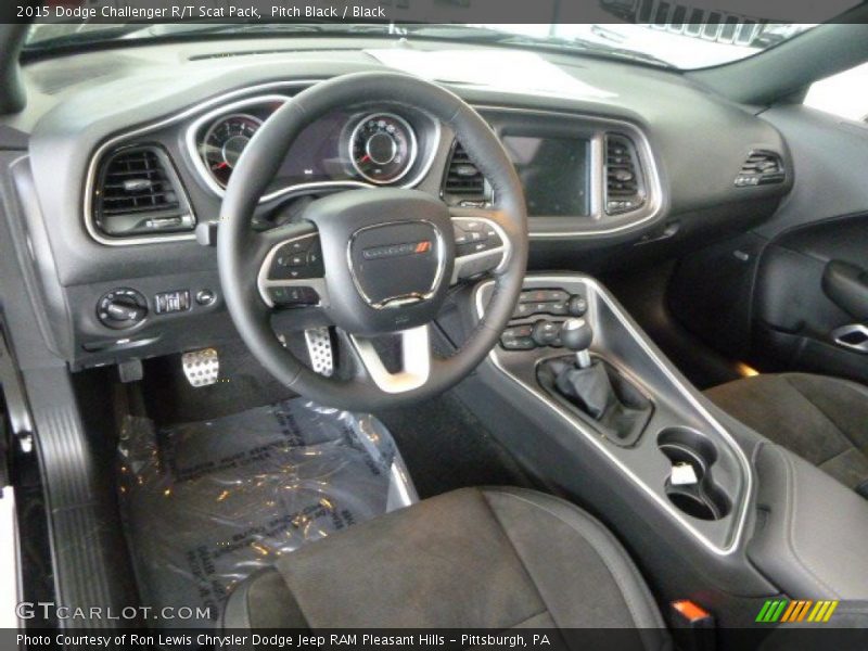  2015 Challenger R/T Scat Pack Black Interior