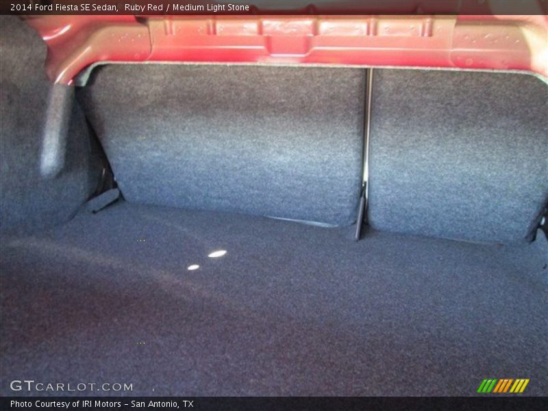 Ruby Red / Medium Light Stone 2014 Ford Fiesta SE Sedan