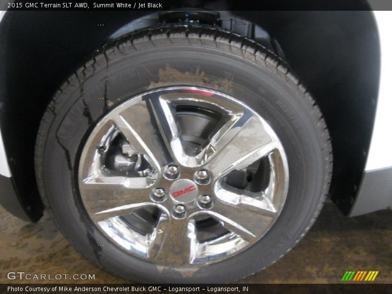 Summit White / Jet Black 2015 GMC Terrain SLT AWD