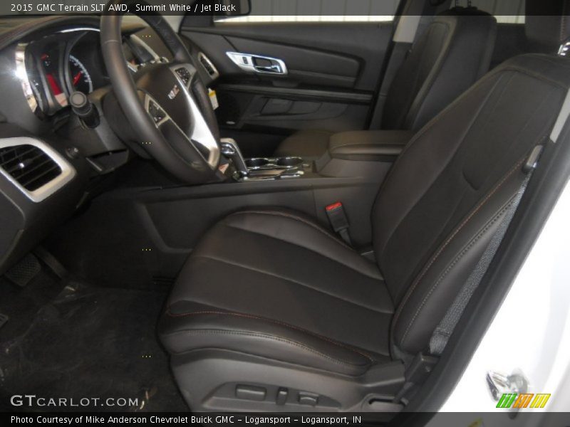 Summit White / Jet Black 2015 GMC Terrain SLT AWD