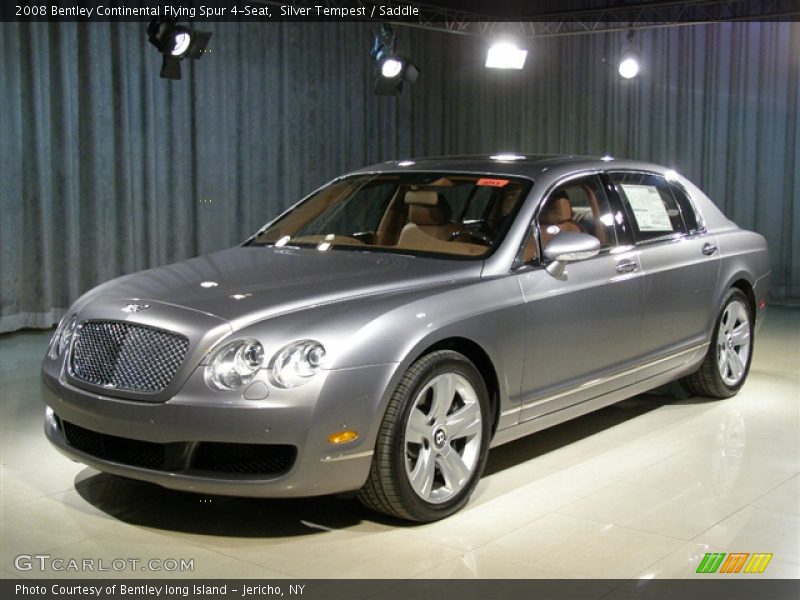 Silver Tempest / Saddle 2008 Bentley Continental Flying Spur 4-Seat