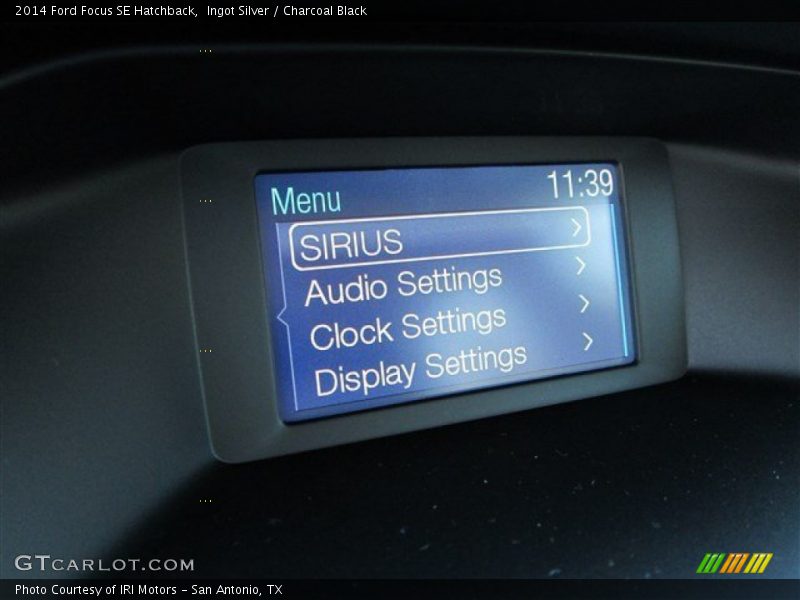 Ingot Silver / Charcoal Black 2014 Ford Focus SE Hatchback