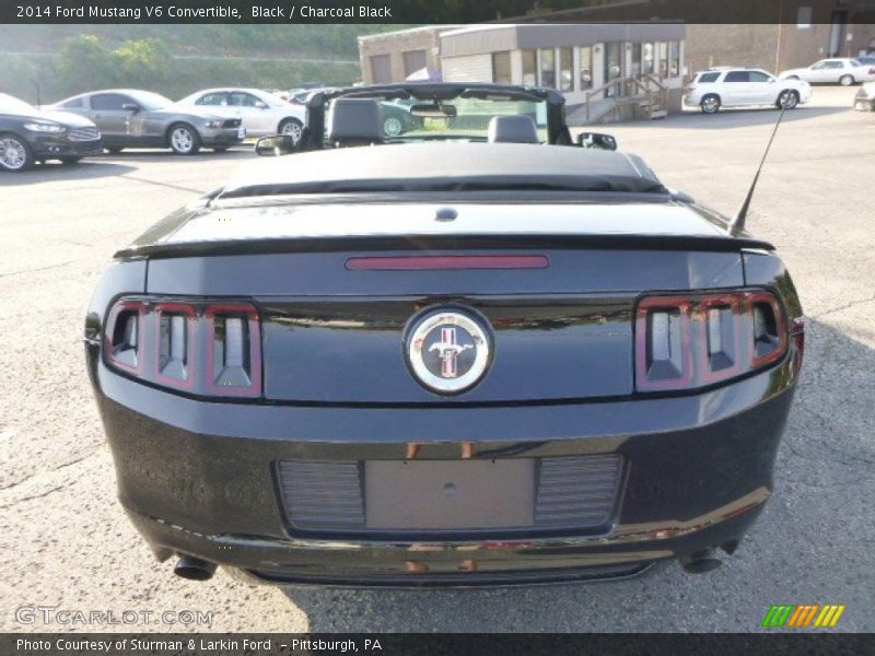 Black / Charcoal Black 2014 Ford Mustang V6 Convertible