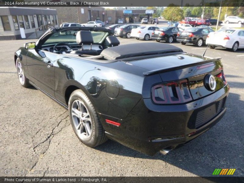 Black / Charcoal Black 2014 Ford Mustang V6 Convertible