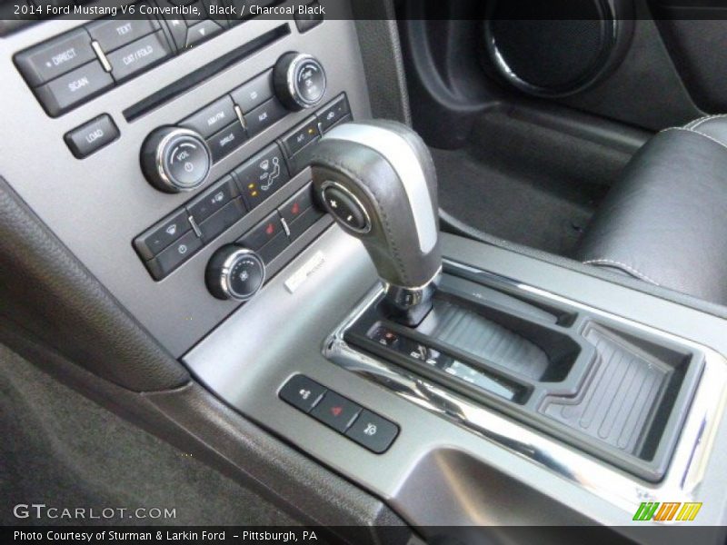 Black / Charcoal Black 2014 Ford Mustang V6 Convertible