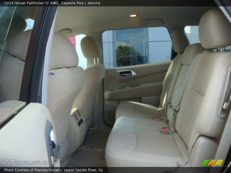 Cayenne Red / Almond 2014 Nissan Pathfinder SV AWD