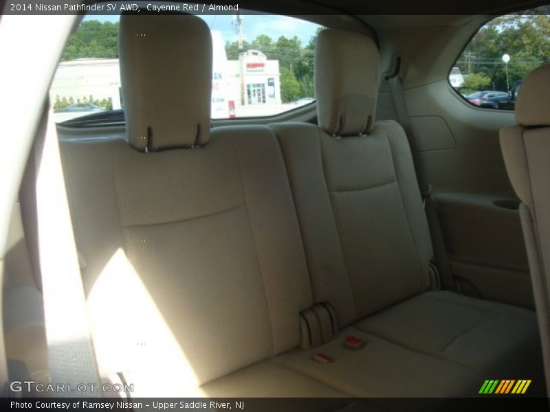 Cayenne Red / Almond 2014 Nissan Pathfinder SV AWD