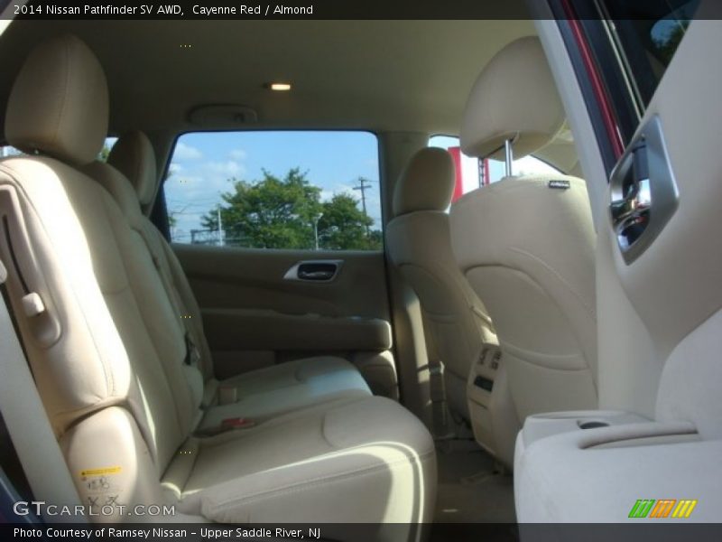 Cayenne Red / Almond 2014 Nissan Pathfinder SV AWD
