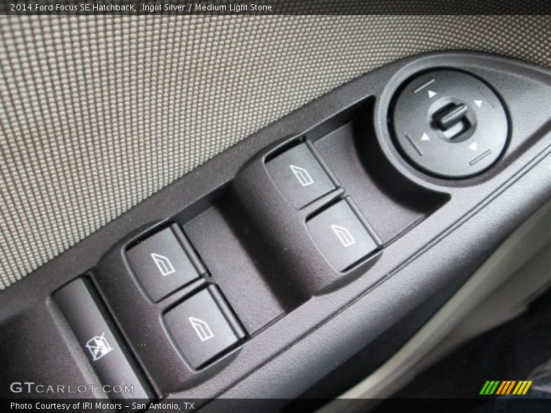Ingot Silver / Medium Light Stone 2014 Ford Focus SE Hatchback