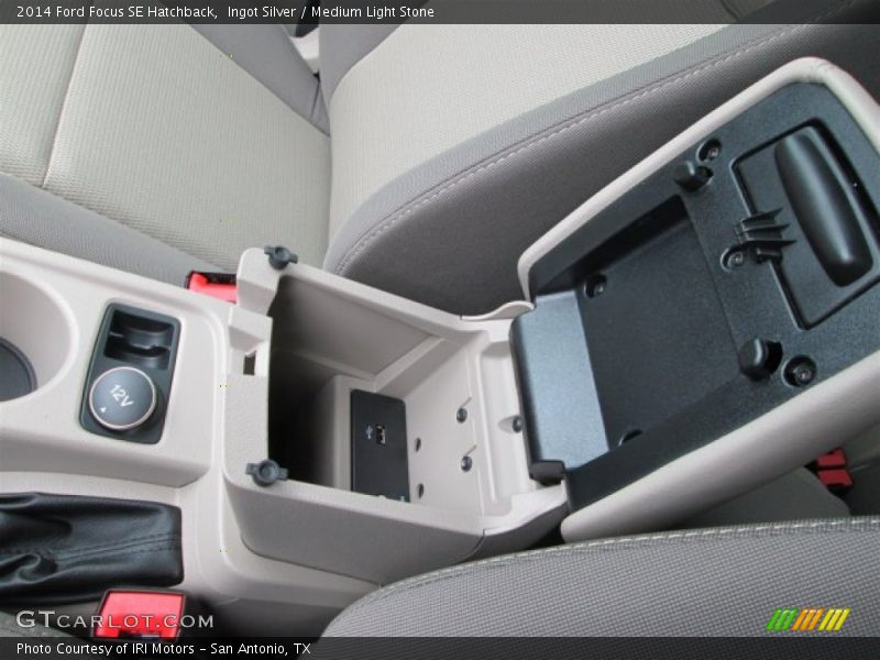 Ingot Silver / Medium Light Stone 2014 Ford Focus SE Hatchback