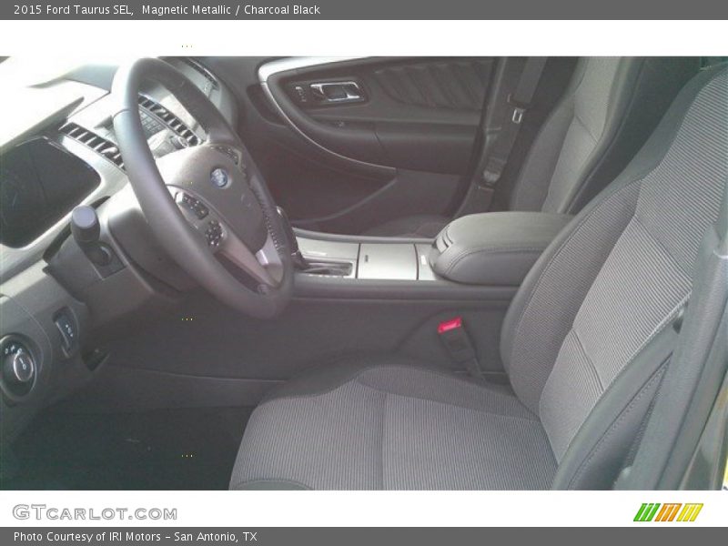 Magnetic Metallic / Charcoal Black 2015 Ford Taurus SEL