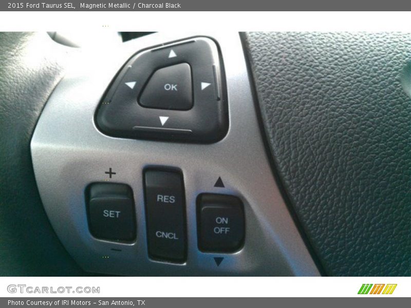 Magnetic Metallic / Charcoal Black 2015 Ford Taurus SEL