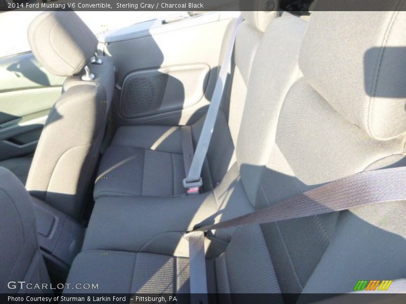 Sterling Gray / Charcoal Black 2014 Ford Mustang V6 Convertible