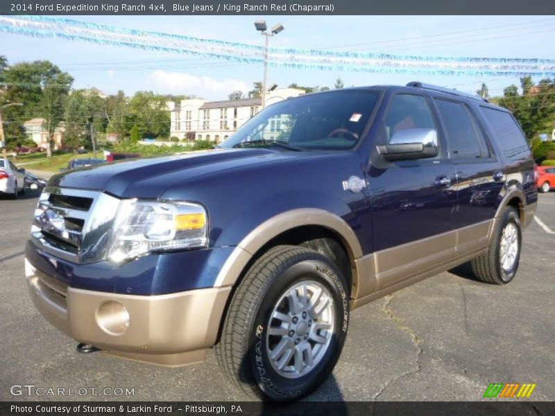 Front 3/4 View of 2014 Expedition King Ranch 4x4