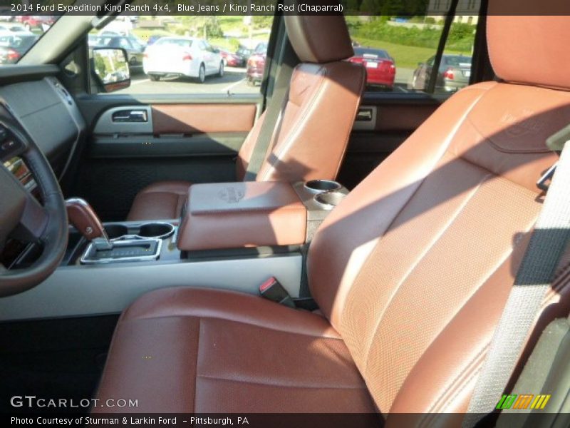 Front Seat of 2014 Expedition King Ranch 4x4