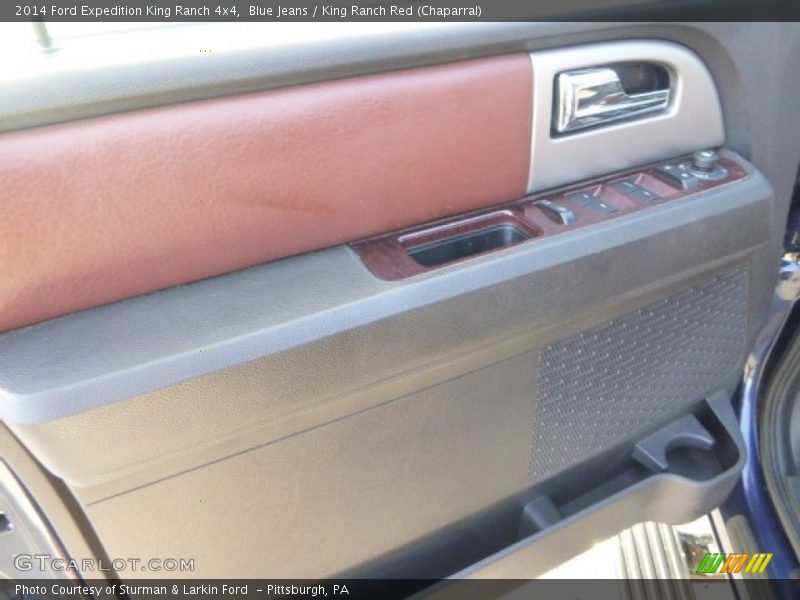 Blue Jeans / King Ranch Red (Chaparral) 2014 Ford Expedition King Ranch 4x4