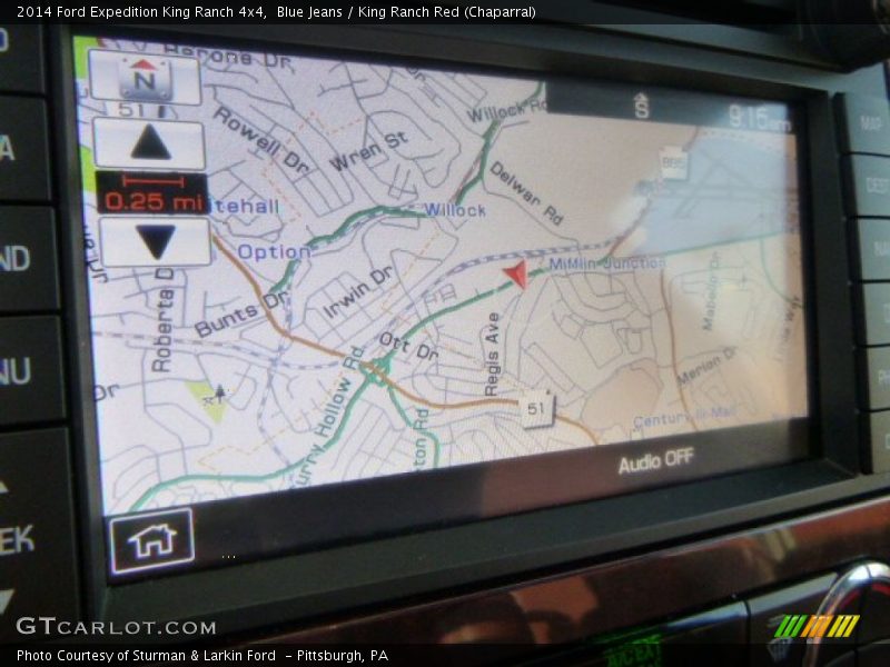 Navigation of 2014 Expedition King Ranch 4x4