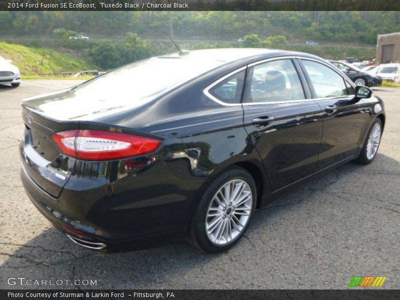 Tuxedo Black / Charcoal Black 2014 Ford Fusion SE EcoBoost