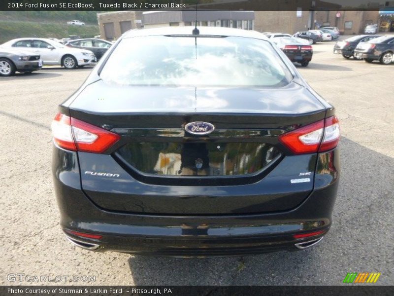 Tuxedo Black / Charcoal Black 2014 Ford Fusion SE EcoBoost