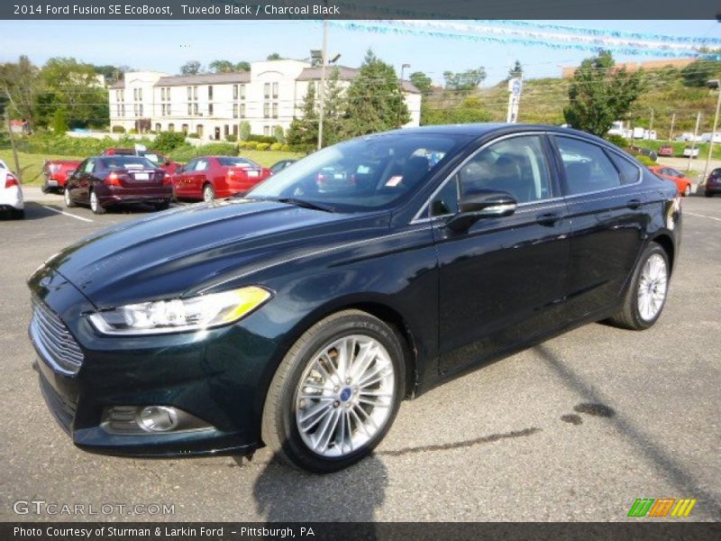 Tuxedo Black / Charcoal Black 2014 Ford Fusion SE EcoBoost