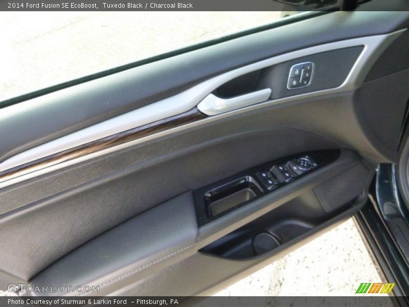 Tuxedo Black / Charcoal Black 2014 Ford Fusion SE EcoBoost
