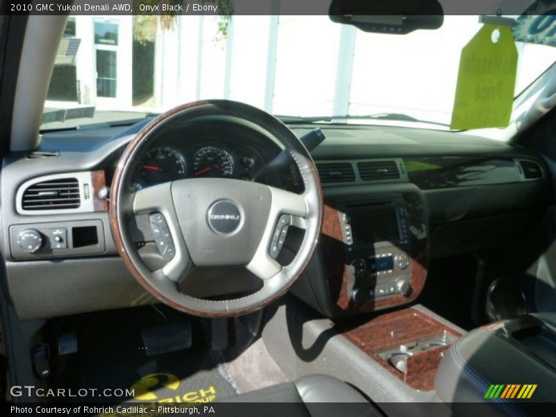 Onyx Black / Ebony 2010 GMC Yukon Denali AWD
