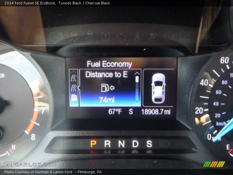 Tuxedo Black / Charcoal Black 2014 Ford Fusion SE EcoBoost