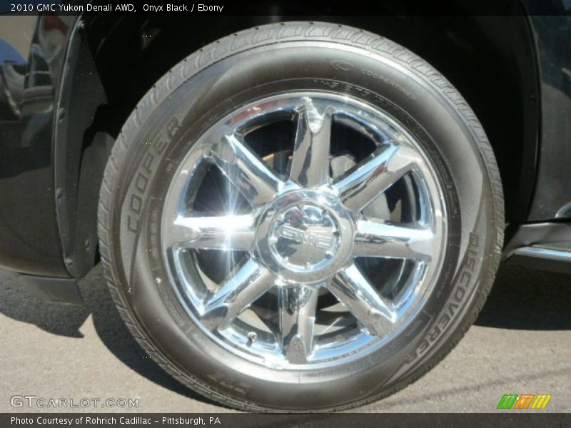 Onyx Black / Ebony 2010 GMC Yukon Denali AWD