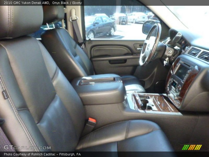Onyx Black / Ebony 2010 GMC Yukon Denali AWD