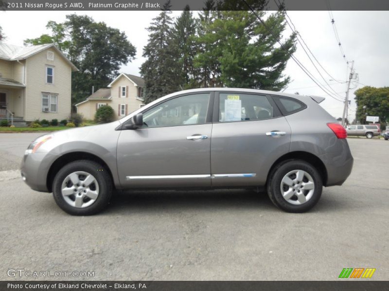 Platinum Graphite / Black 2011 Nissan Rogue S AWD