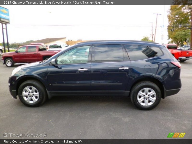  2015 Traverse LS Blue Velvet Metallic