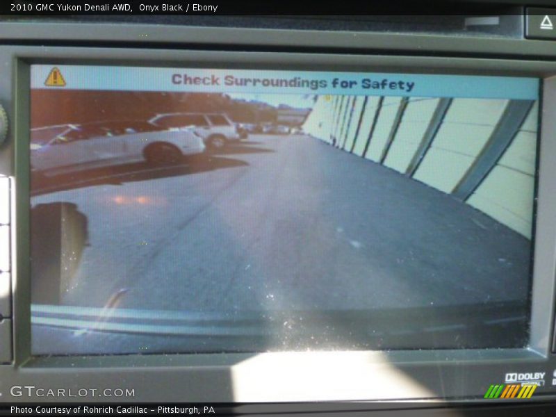 Onyx Black / Ebony 2010 GMC Yukon Denali AWD
