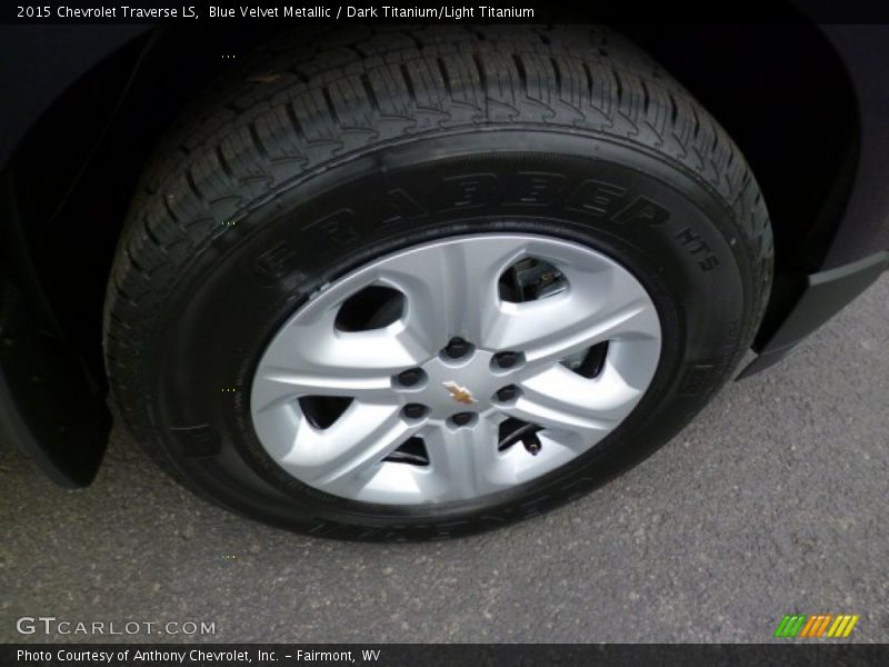Blue Velvet Metallic / Dark Titanium/Light Titanium 2015 Chevrolet Traverse LS