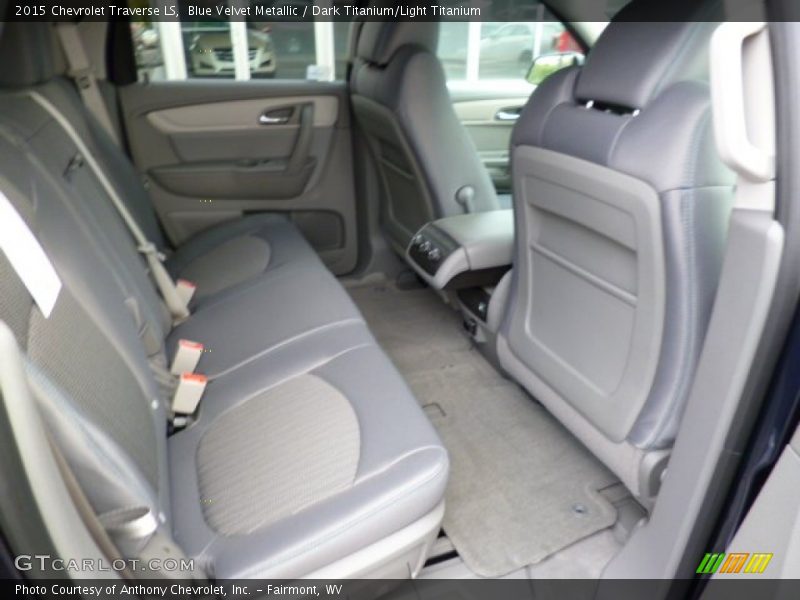 Blue Velvet Metallic / Dark Titanium/Light Titanium 2015 Chevrolet Traverse LS