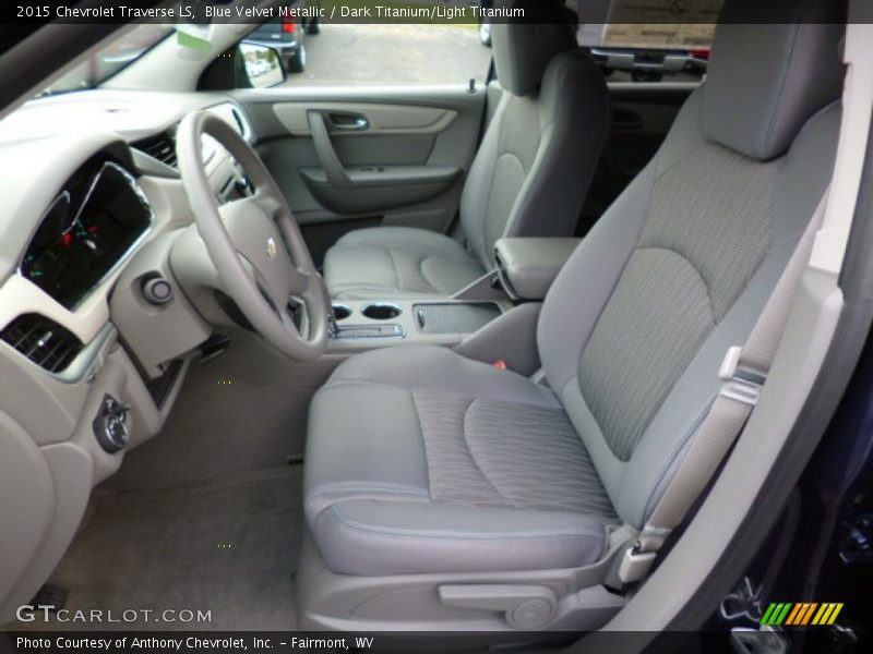  2015 Traverse LS Dark Titanium/Light Titanium Interior