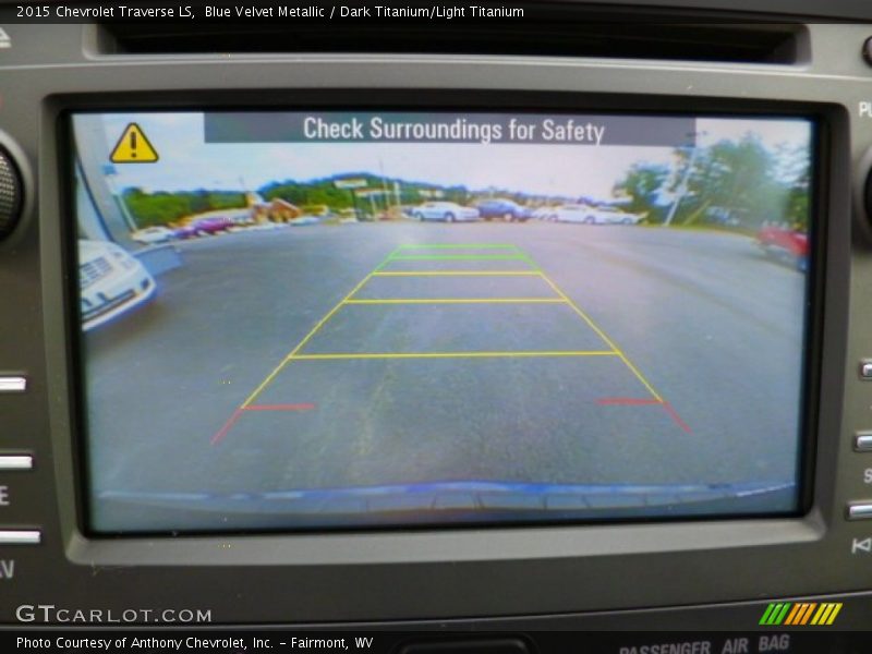 Blue Velvet Metallic / Dark Titanium/Light Titanium 2015 Chevrolet Traverse LS