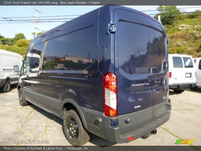  2015 Transit Van 250 MR Long Blue Jeans Metallic