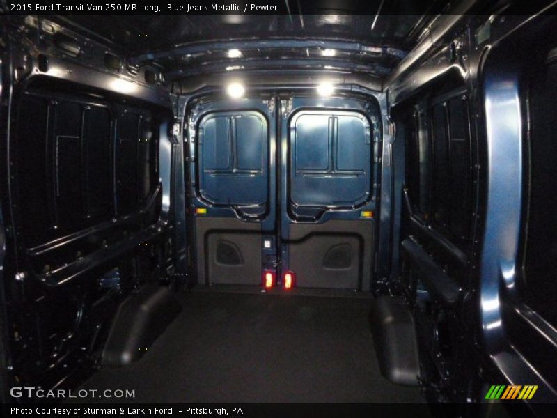 Blue Jeans Metallic / Pewter 2015 Ford Transit Van 250 MR Long