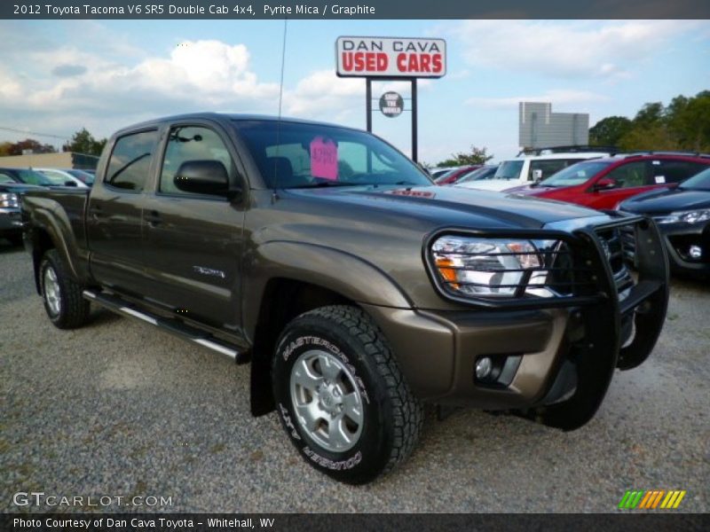 Pyrite Mica / Graphite 2012 Toyota Tacoma V6 SR5 Double Cab 4x4