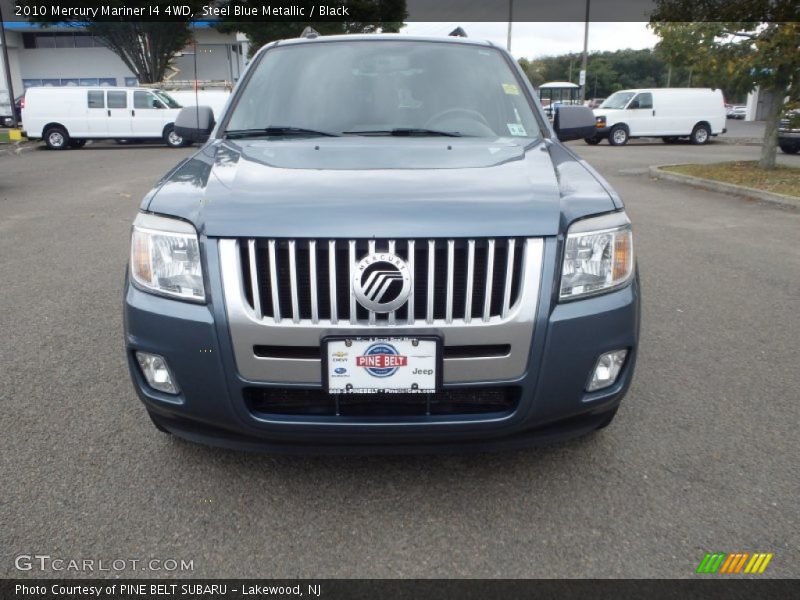 Steel Blue Metallic / Black 2010 Mercury Mariner I4 4WD