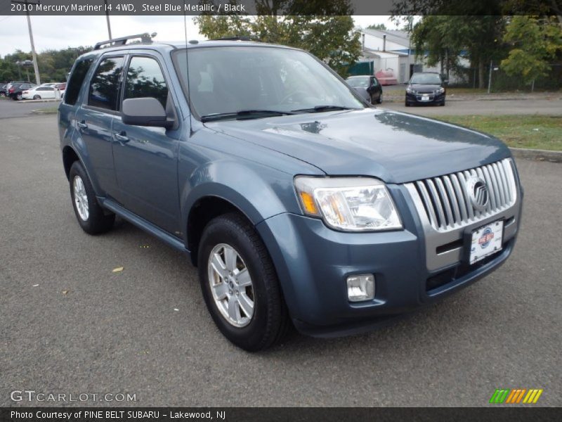 Steel Blue Metallic / Black 2010 Mercury Mariner I4 4WD